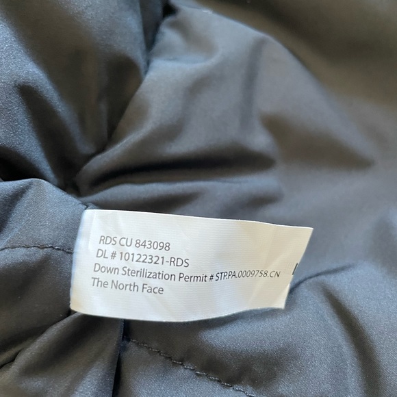 Northface Womens Expedition MucMurdo Parka Size Large Summit Navy NWT - Picture 16 of 16